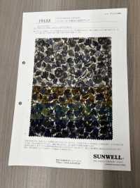 19188 Camicia In Velluto A Coste Con Piccola Stampa Floreale Disegnata A Mano.[Tessile / Tessuto] SUNWELL Foto secondaria