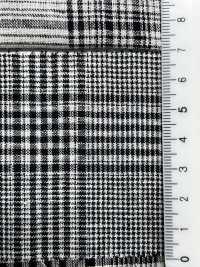 59992 C/L Netty Slub Ecru Check & Stripe[Tessile / Tessuto] VANCET Foto secondaria