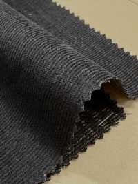 A-8169 Velluto A Coste Nero Zolfo Tinto In Filo[Tessile / Tessuto] ARINOBE Foto secondaria