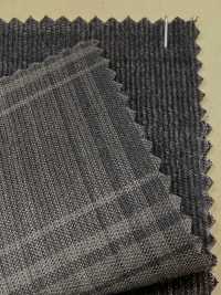 A-8169 Velluto A Coste Nero Zolfo Tinto In Filo[Tessile / Tessuto] ARINOBE Foto secondaria