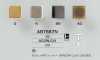 AB7687N Bottone a cappuccio e chiusura in ottone da 10 mm