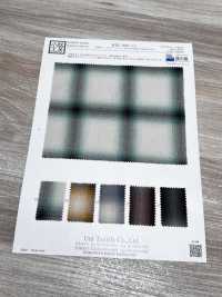 KYC303-1 Viscosa tinta in filo ombré[Tessile / Tessuto] Uni Textile (Komon Kobo) Immagini aggiuntive