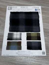 KYC921-C-3 Tessuto camiceria in cotone Tencel tinto in filo[Tessile / Tessuto] Uni Textile (Komon Kobo) Immagini aggiuntive