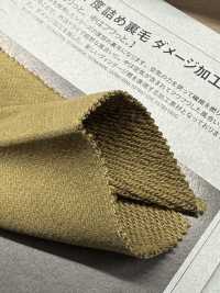 1078608DG Filo Di Apertura, Lavorato A Maglia Stretta, Spazzolato All'indietro, Dopo La Finitura Anticata.[Tessile / Tessuto] TAKISADA NAGOYA Foto secondaria