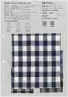 BF7754 Quadretti Vichy In Lino Tinto In Filo