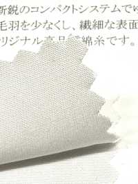 52640 Panno Per Macchina Da Scrivere Fillow® 80/2 Ad Alta Densità[Tessile / Tessuto] Tessuto Kuwamura Foto secondaria