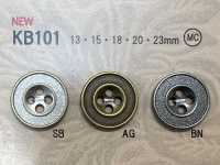 KB101 Bottoni In Metallo In Stile Vintage Con Bordo.[Pulsante] DAIYA BUTTON(DAIYA BUTTON) Foto secondaria