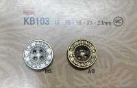 KB103 Bottoni In Metallo In Stile Vintage Con Bordo.[Pulsante] DAIYA BUTTON(DAIYA BUTTON) Foto secondaria
