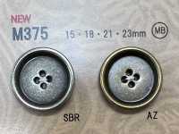 M375 Bottoni In Metallo In Stile Vintage Con Bordo.[Pulsante] DAIYA BUTTON(DAIYA BUTTON) Foto secondaria