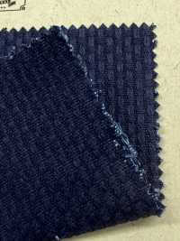 INDIGO1423 Sashiko A Strisce[Tessile / Tessuto] Fujikinbai Foto secondaria