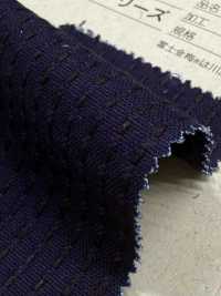 INDIGO1427 Cucitura Sashiko Nera A Filo Singolo[Tessile / Tessuto] Fujikinbai Foto secondaria