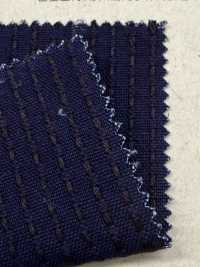 INDIGO1427 Cucitura Sashiko Nera A Filo Singolo[Tessile / Tessuto] Fujikinbai Foto secondaria