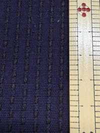 INDIGO1427 Cucitura Sashiko Nera A Filo Singolo[Tessile / Tessuto] Fujikinbai Foto secondaria
