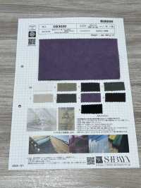 SB3020 Cotone Pettinato 30/2 X, Moleskin 20/-, Finitura Lavaggio Effetto Essiccato Al Sole[Tessile / Tessuto] SHIBAYA Foto secondaria