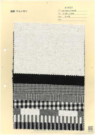 A-8127 Amunzen in cotone e lino