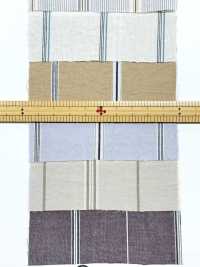 BC3573 Righe In Cotone Biologico, Finitura Lavabile A Secco.[Tessile / Tessuto] COSMO TEXTILE Foto secondaria