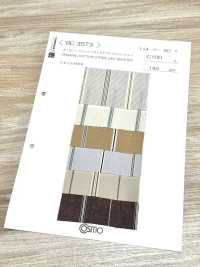 BC3573 Righe In Cotone Biologico, Finitura Lavabile A Secco.[Tessile / Tessuto] COSMO TEXTILE Foto secondaria