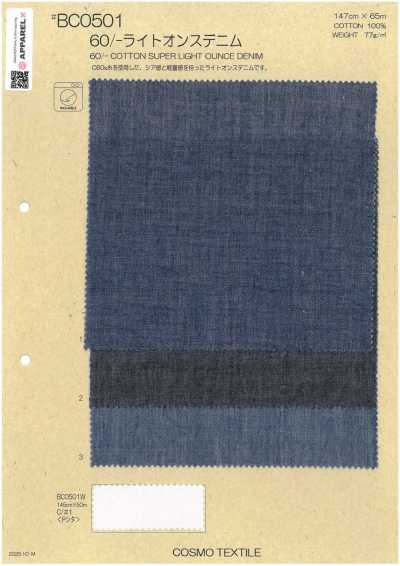 BC0501 60/- Denim leggero