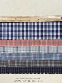 BC3599 Cotone Biologico A Quadri Con Finitura Lavabile A Secco.[Tessile / Tessuto] COSMO TEXTILE Foto secondaria