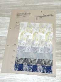 83081 80 Silk Veil Lawn SC Rough Paisley[Tessile / Tessuto] VANCET Foto secondaria
