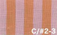 83194 Fiammato effetto lino, pois, righe, quadri bicolore[Tessili / Tessuti] VANCET Immagini aggiuntive
