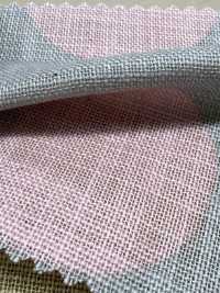 83194 Fiammato effetto lino, pois, righe, quadri bicolore[Tessili / Tessuti] VANCET Immagini aggiuntive
