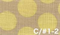 83194 Fiammato effetto lino, pois, righe, quadri bicolore[Tessili / Tessuti] VANCET Immagini aggiuntive