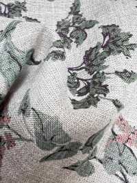 7027-720-2 Tessuto 100% Lino Loomstate Angel Soft Leaf Fruit[Tessile / Tessuto] HOKKOH Foto secondaria