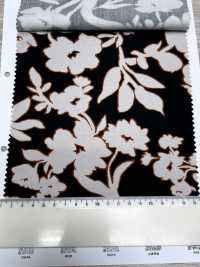 7027-810-1 CR Satin Motivo Floreale Con Righe[Tessile / Tessuto] HOKKOH Foto secondaria