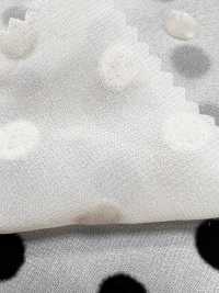 3025-1911-1 Chiffon 75d Lungo Floccato A Pois Casuali[Tessile / Tessuto] HOKKOH Immagini aggiuntive