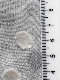 3025-1911-1 Chiffon 75d Lungo Floccato A Pois Casuali[Tessile / Tessuto] HOKKOH Immagini aggiuntive