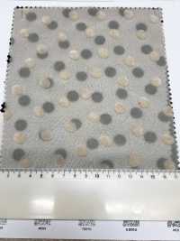 3025-1911-1 Chiffon 75d Lungo Floccato A Pois Casuali[Tessile / Tessuto] HOKKOH Immagini aggiuntive