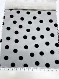 3025-1911-1 Chiffon 75d Lungo Floccato A Pois Casuali[Tessile / Tessuto] HOKKOH Immagini aggiuntive