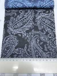 7027-500-2 50 Voile Tinta Unita Con Motivo Paisley[Tessile / Tessuto] HOKKOH Foto secondaria