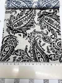 7027-500-2 50 Voile Tinta Unita Con Motivo Paisley[Tessile / Tessuto] HOKKOH Foto secondaria