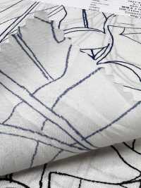 7027-618-7 60 Prato 9088 Disegno Lineare Tropicale[Tessile / Tessuto] HOKKOH Foto secondaria