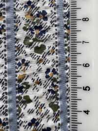 7027-625-1 60 Lawn Ripple Sarasa Stripe[Tessile / Tessuto] HOKKOH Foto secondaria
