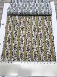 7027-625-1 60 Lawn Ripple Sarasa Stripe[Tessile / Tessuto] HOKKOH Foto secondaria