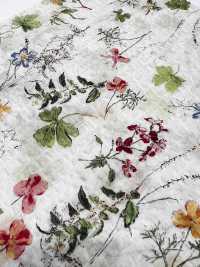 7027-630-2 80 Lawn Miracle Wave Botanical Print[Tessile / Tessuto] HOKKOH Immagini aggiuntive