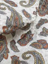 7027-630-3 80 Lawn Miracle Wave Paisley[Tessile / Tessuto] HOKKOH Foto secondaria