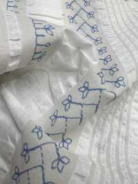 7027-635-2 80 Lawn Salt Shrink Strip Lace[Tessile / Tessuto] HOKKOH Foto secondaria