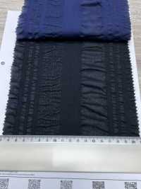 7027-636-2 80 Lawn Organza Waffle Knit Stripe[Tessile / Tessuto] HOKKOH Foto secondaria