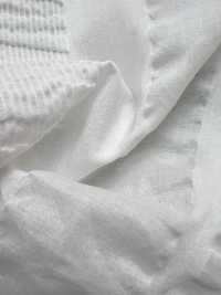 7027-636-2 80 Lawn Organza Waffle Knit Stripe[Tessile / Tessuto] HOKKOH Foto secondaria