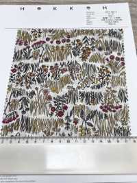 4027-660-1 60 Strisce Orizzontali Curve Per Prato Con Piccoli Fiori[Tessile / Tessuto] HOKKOH Foto secondaria