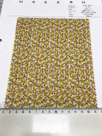 4027-660-3 60 Piccoli Pois Geometrici A Forma Di Fiore Per Prato[Tessile / Tessuto] HOKKOH Foto secondaria