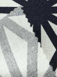 850609 Collezione Lawn Indigo Con Motivo A Foglia Di Canapa[Tessile / Tessuto] VANCET Foto secondaria