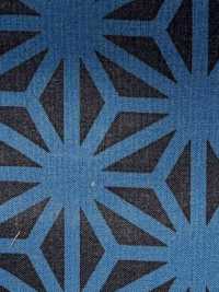 850609 Collezione Lawn Indigo Con Motivo A Foglia Di Canapa[Tessile / Tessuto] VANCET Foto secondaria