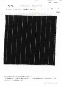 7777 Lino Twill A Quadri Scuri[Tessile / Tessuto] Tessuti Pregiati Foto secondaria