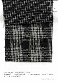 7777 Lino Twill A Quadri Scuri[Tessile / Tessuto] Tessuti Pregiati Foto secondaria