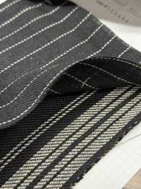 7777 Lino Twill A Quadri Scuri[Tessile / Tessuto] Tessuti Pregiati Foto secondaria